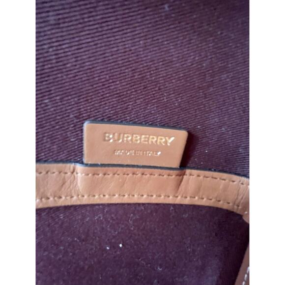 $2090 NEW BURBERRY London Check LARGE 2pc Tote Shopper Bag Purse! - Picture 13 of 14